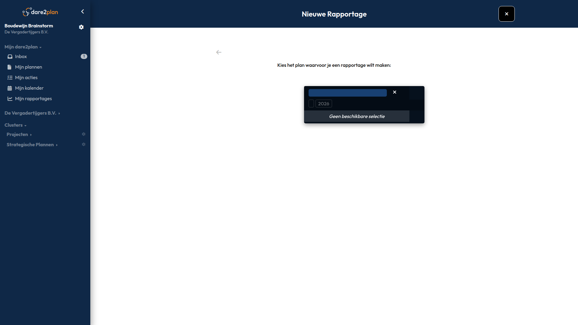 Rapport editor